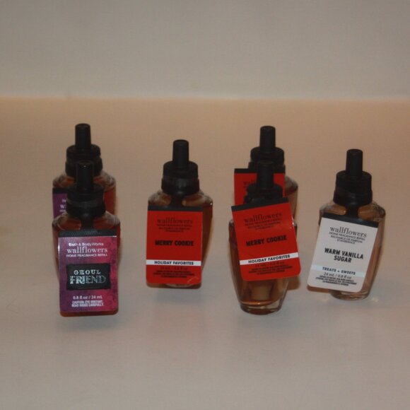 Bath & Body Works Wallflower Refill Bulb Lot Set of 6 , (2) Goul Friend,  (3) Me - Picture 2 of 2